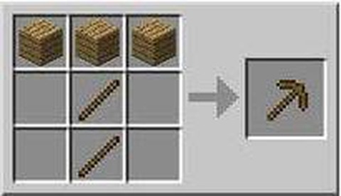 我的世界镐怎么合成[图1]