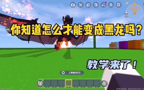 迷你世界怎么生成黑龙[图2]