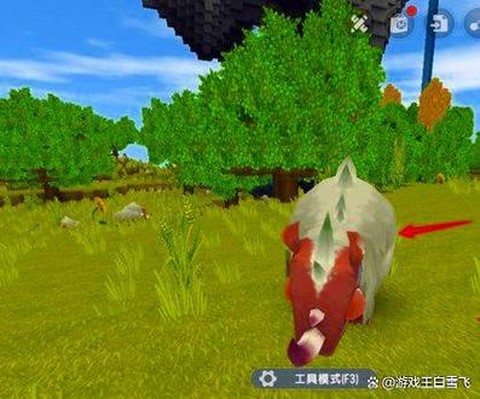 迷你世界怎么驯服野牛[图2]
