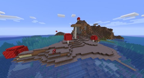 我的世界怎么去蘑菇岛[图1]