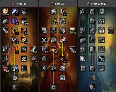 魔兽世界战士学什么专业