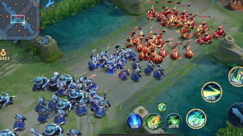 王者荣耀怎么堵小兵