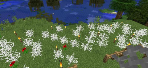 我的世界蜘蛛网有什么用